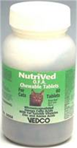 Nutrived Ofa Chew Tabs For Cats B60 By Vedco(Vet)