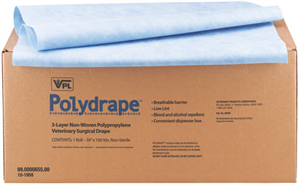 Surgical Drape Polydrape 39 X100Yd Each By Veterinary Products Labs