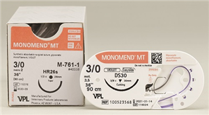 Suture #0 Monomend Mt [Ds30] 3/8 Reverse Cut / 36 [Rm-Y987] B12 By Veterinary P