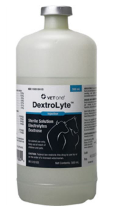 Dextrolyte Injection 500cc By Vet One