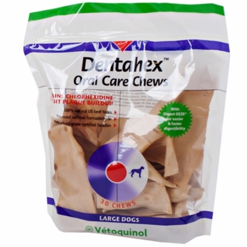Dentahex Oral Care Chews For Dogs - Petite 