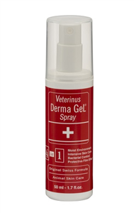 Derma Gel Spray 50ml 50cc By Vetoquinol USA