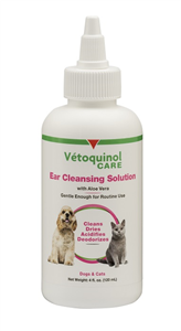 Ear Cleansing Solution 4 oz By Vetoquinol USA