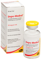 Depo Medrol 20Mg/ml (Methylprednisolone Acetate) 20cc By Zoetis
