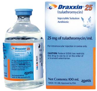 Draxxin 25mg 100cc By Zoetis