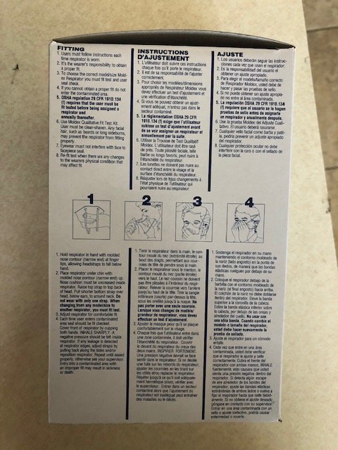 Moldex Mask 2300 N95 Respirator With Exhale Valve Bg10 By Agri-Pro Enterprises Item No.:Vet-OTC-MW 034988<Br><Br>Manufacturer:Agri-Pro Enterprises<Br>MW SKU:034988<Br>Manf Code:372300<Br>Rx:No<Br>Huma