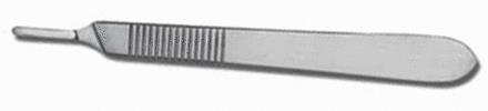 Scalpel Handle #3 Stainless Steel - (Fits Blades #10-#15) Each By Agri-Pro Enter