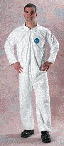 Tyvek Coverall Washable (Open Wrist And Ankle) 2XLarge Each By Agri-Pro Enterpri