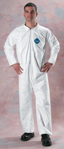 Tyvek Coverall Washable (Open Wrist And Ankle) 3XLarge Each By Agri-Pro Enterpri