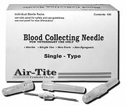 Needles Blood Collecting 18G X 1 Vet Premium - Multi Draw B100 By Air-Tite Prod