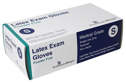 Exam Glove Powder Free Latex - Small B100 By Amerisourcebergen