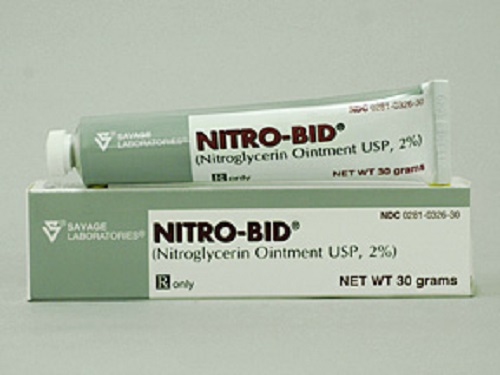 Nitro-Bid Ointment (Nitroglycerin 2%) 30gm by Savage Lab USA