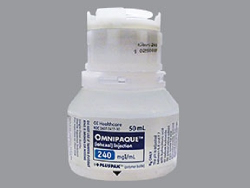 Omnipaque 240Mg/ml 50ml Non-Returnable 50cc By Amerisourcebergen