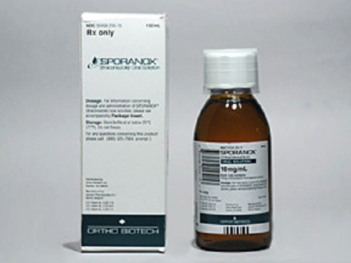 Sporanox (Itraconazole) Oral Solution 10Mg/ml Non-Returnable 150cc By Amerisourc