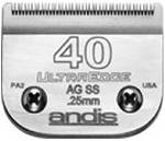 Clipper Blade Ultraedge Stainless Steel #40 (1/100) Each By Andis Clipper