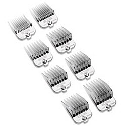 Clipper Universal Comb Attachment Set - Chrome Magnetic (8 Combs) Each By Andis 