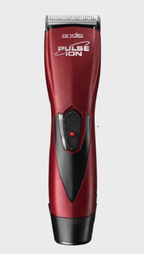 Pulse Ion Cordless Clipper - 8 Pc Kit Red (Equine Only) Each By Andis Clipper