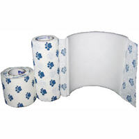Tape Pet Flex Afd Absorbent Foam Dressing Paw Print 4 X 2.5Yds Each By Andover