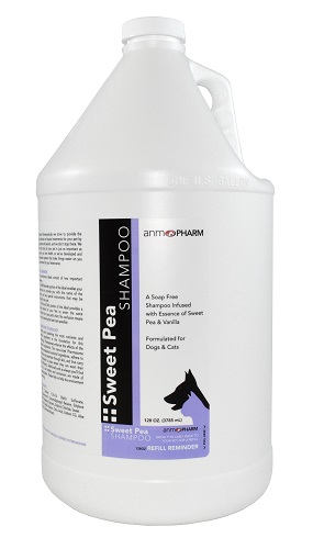 Sweet Pea Shampoo Gallon By Animal Pharmaceuticals Item No.: Vet-OTC-MW 064496<Br><Br>Manufacturer:Animal Pharmaceuticals<Br>MW SKU:064496<Br>Manf Code:853001<Br>Rx:No<Br>Human Label:No
