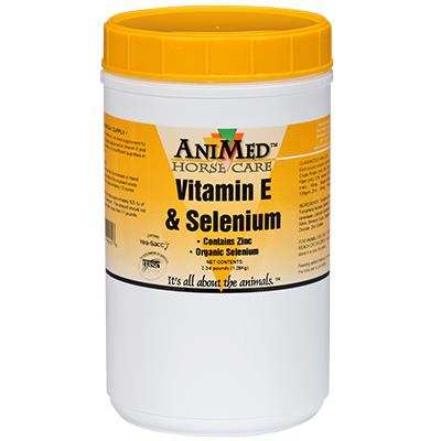 Vitamin E & Selenium W/ Zinc 2.7Lb By Animed