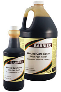 Barrier Wound Care Spray With Pain Relief 16 oz By Aurora Pharmaceutical LLC