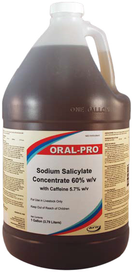 Oral-Pro Sodium Salicylate 60% W/V - W/ Caffeine 5.7% W/V Gal By Aurora Pharmace