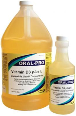 Oral-Pro Vitamin D3 Plus E - Dispersible Liquid Concentrate Gal By Aurora Pharma