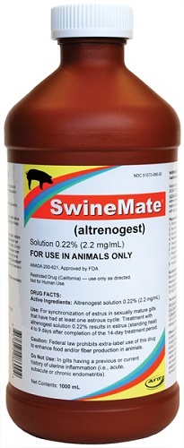 Swinemate Solution 0.22% 1000ml 1000C By Aurora Pharmaceutical LLC