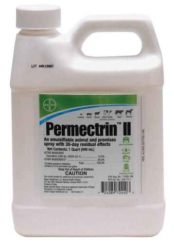 Permectrin II Spray Insecticide QT. By Bayer
