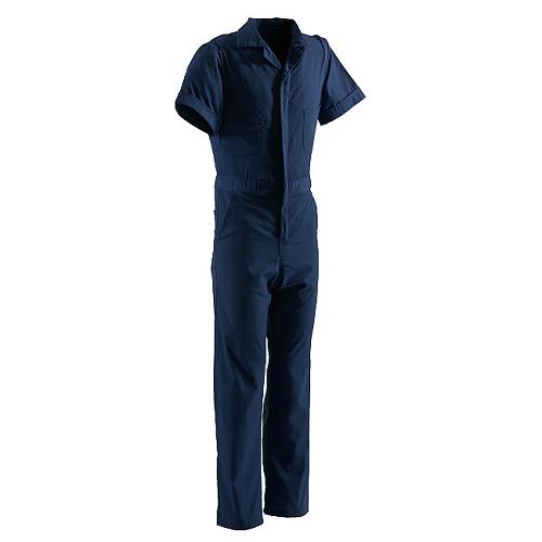 Coveralls Short Sleeve - Navy - 4X Large Drop Ship - Allow Extra Delivery - Fr