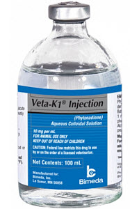 Veta-K1 Injection 100cc By Bimeda Pet