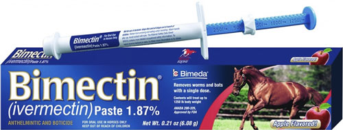 RX ITEM-Bimectin (Ivermectin)  1.87% - Apple Flavor Each By Bimeda