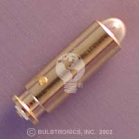 Ophthalmoscope Light Bulb Halogen - Bulbtronics (03000) - Clear / 3.5V Each By B