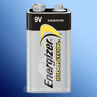 Battery Alkaline (Energizer Industrial) 9V Each By Bulbtronics