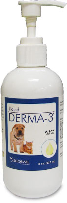 Derma 3 Liquid Private Labeling Non-Returnable (Sold As 12-Pack Case) 8 oz By