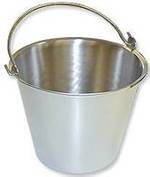 Bucket Stainless Steel 13-Quart Each By Coburn