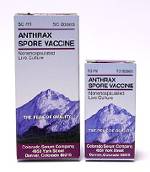 Anthrax Spore Vaccine 50Ds By Colorado Serum