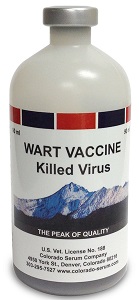 Wart Vaccine 90cc By Colorado Serum
