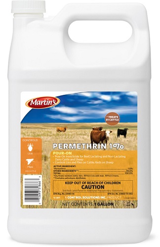 Permethrin 1% Pour-On Gal By Control Solutions