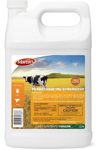 Permethrin 1% Synergized Pour On Gal By Control Solutions