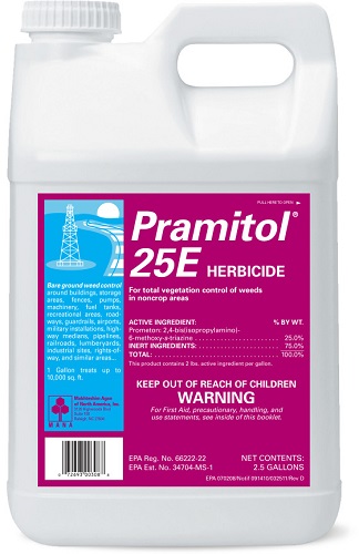 Pramitol 25E No Secondary Shipments 2.5Ga By Control Solutions