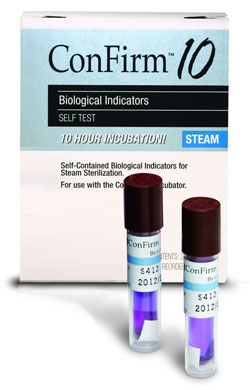 Confirm 10 Steam Biological Indicators Bx25 By Crosstex International