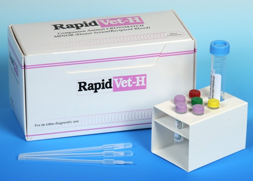 Rapidvet H Crossmatch Kit - Minor Non-Returnable Fruit Chgs Apply B3 By D M S La