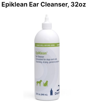 Epiklean Ear Cleanser 32 oz By Dechra Veterinary Products
