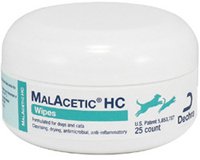 Malacetic Hc Wipes B25 By Dechra Veterinary Products