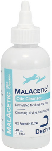 Malacetic Otic Ear And Skin Cleanser 4 oz By Dechra Veterinary Products
