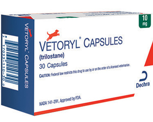 Vetoryl (Trilostane) Capsules (3.8-10Lbs) Canine 10mg B30 By Dechra Veterinary P