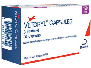 Vetoryl (Trilostane) Capsules (44-88Lbs) Canine 120mg B30 By Dechra Veterinary P