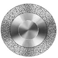 Dental Single Sided Diamond Disc Latch Type 18 mm X 0.45 mm Each By Delmarva