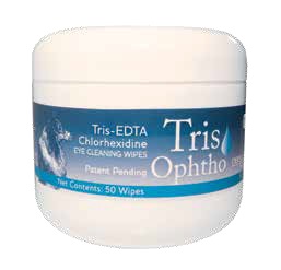 Tris-Ophtho Eye Wipes B50 By Dermazoo